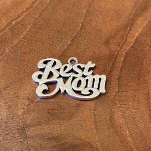 James Avery Best Mom Charm, Sterling Silver